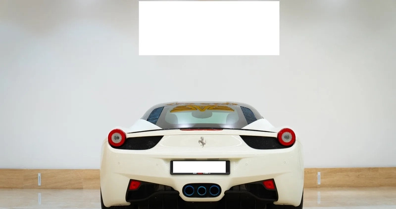 Ferrari 458 Italia cena 148000 przebieg: 19000, rok produkcji 2012 z Kraków małe 137